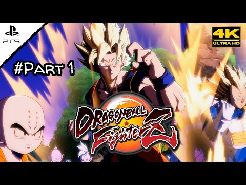 Dragon Ball FighterZ (PS5) - Full Gameplay #PART 1 - Super Warriors Arc 4K 60 FPS