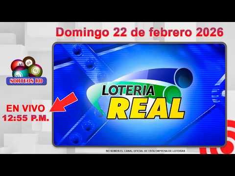 Lotería Real en VIVO 🔴 |  Domingo 22 de Febrero 2026- 12:55 PM #LoteríaRealDeHoy