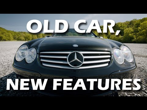 Here's 5 modern features on my old 2004 Mercedes SL
