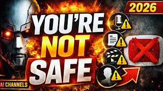 5 AI Niches YouTube Is Quietly Deleting Right Now (2026 Warning)