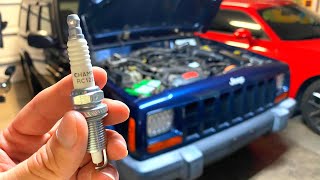2001 Jeep Cherokee XJ Spark Plugs and Coilpack Change