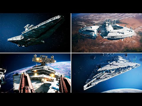 All Intro and Ending Scenes in Star Wars Battlefront 2 Starfighter Assault