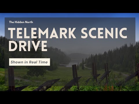 Telemark Scenic Drive in Real-Time | Norway Road-trips
