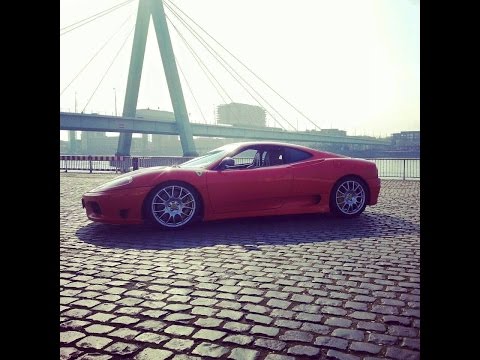 FERRARI-Tour durch Köln...