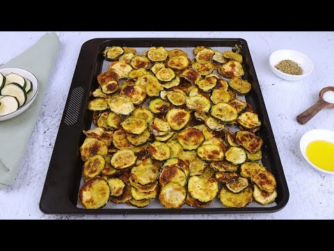How to make the best ZUCCHINI CHIPS: easy and light
