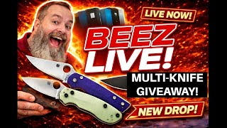 LIVE AT THE HIVE! New Knife Releases - Knife Giveaways - Knife Community!
