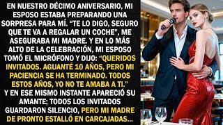 En nuestro décimo aniversario, mi esposo estaba preparando una sorpresa para mí. Y en lo más alto...