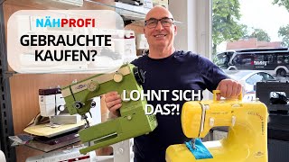 Gebrauchte Nähmaschine kaufen? Das musst du VORHER wissen! 🧵⚠️