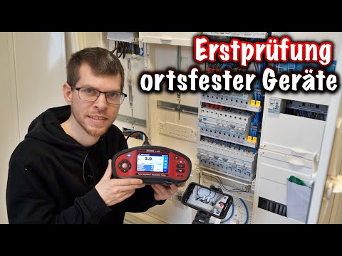 Erstprüfung 0100-600 einer Anlage! ElektroM