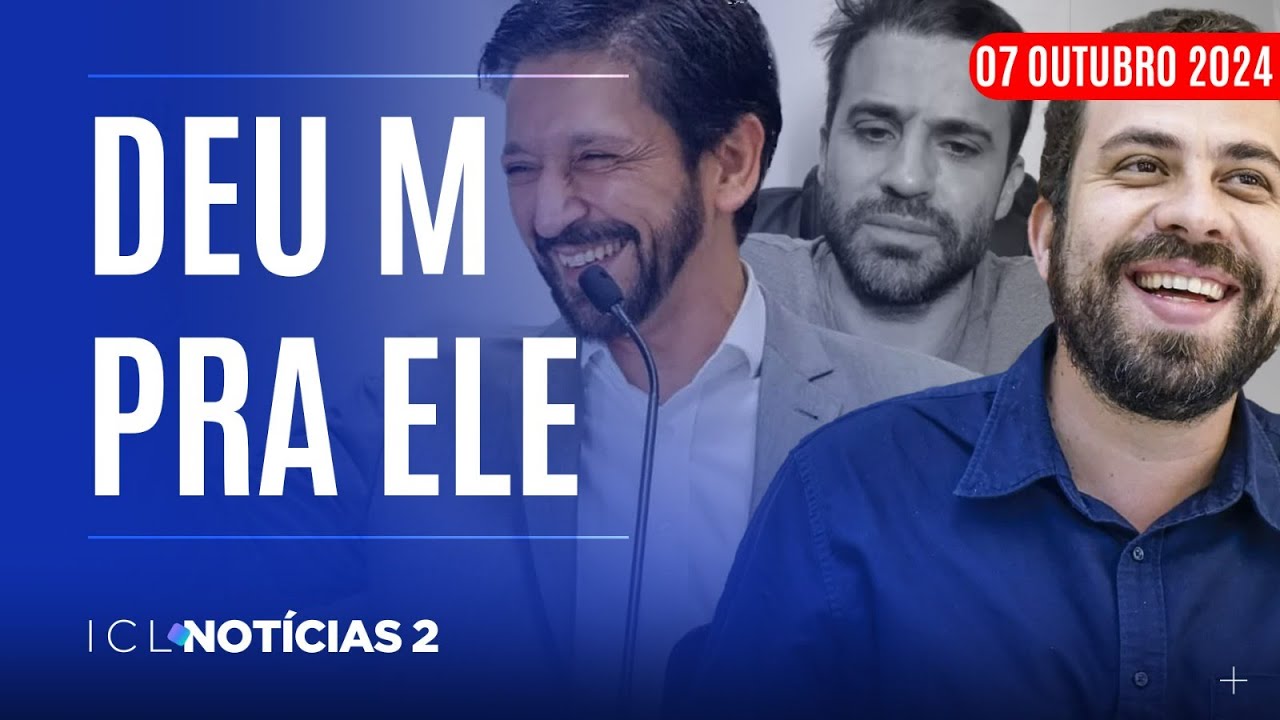 PF CONFIRMA LAUDO FALSO; BOULOS E NUNES PARTEM PARA 2º TURNO - ICL NOTÍCIAS 2 AO VIVO