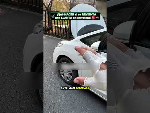 Cómo controlar un AUTO tras un REVENTÓN de LLANTA en carretera ⚠️ Guía de Seguridad