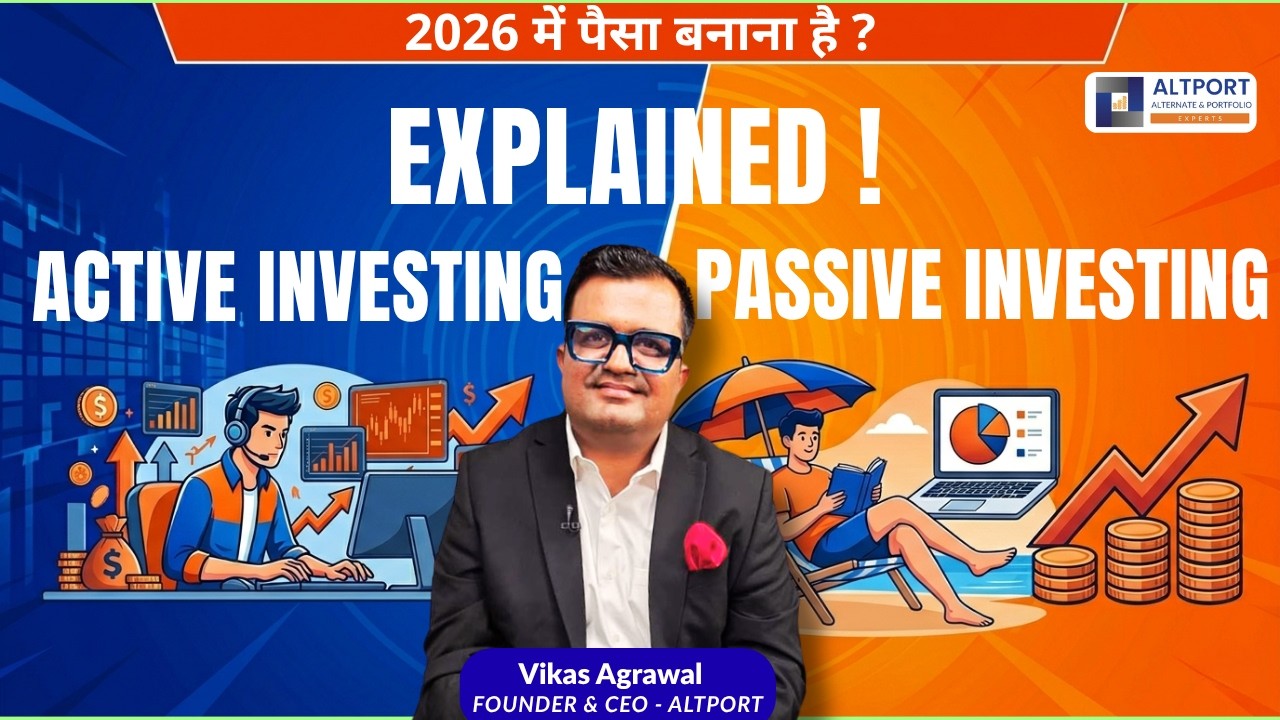 2026 में पैसा बनाना है ? Active vs Passive Investing Explained !