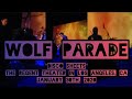 wolf parade "disco sheets" live. | at the regent theater in los angeles, ca, 01.20