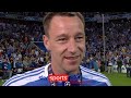 John Terry celebrating Chelsea's Champions League victory in his kit