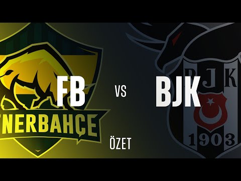 Fenerbahçe Espor (FB) vs Beşiktaş (BJK) Maç Özeti | 2022 Yaz Mevsimi 5. Hafta