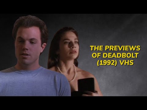 Thumbnail for Opening to Deadbolt (1992) VHS by soo