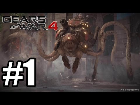 Gears of War 4 Gameplay Walkthrough Part 1 - Xbox One