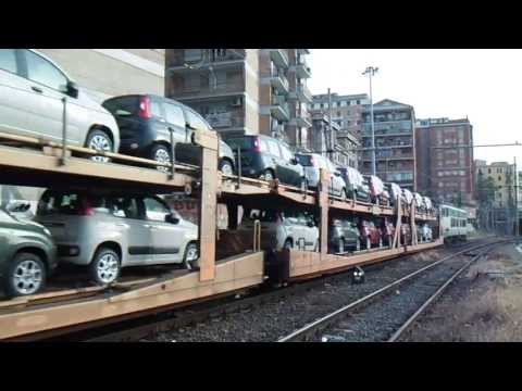 E655.178 sul MRS 57354 Acerra - Torino Orbassano, in partenza da Roma Tuscolana