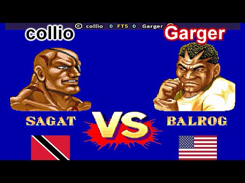 Street Fighter II': Hyper Fighting - collio vs Garger FT5