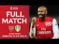 FULL MATCH Return Of Thierry Henry Arsenal 1 0 Leeds Third Round Emirates FA Cup 11 12