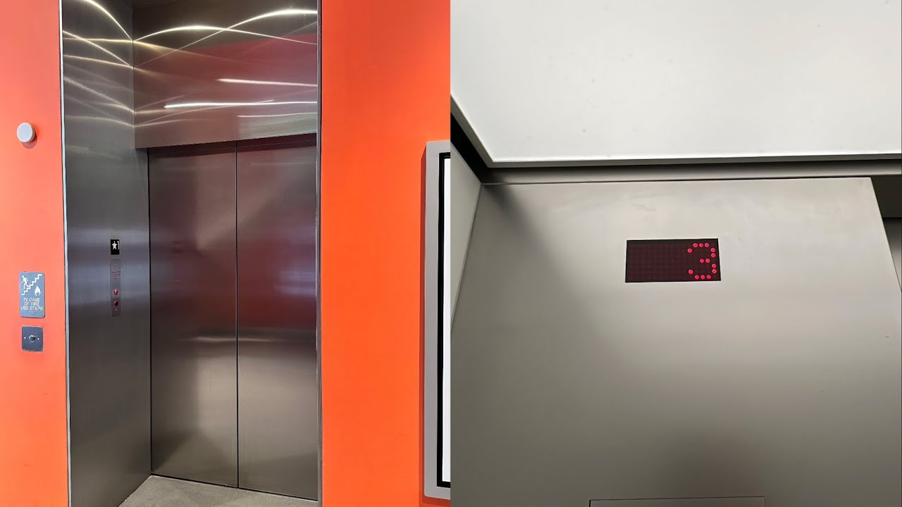 ThyssenKrupp Synergy Traction Elevator [Car PE4] @ City Center Bishop Ranch, San Ramon, CA