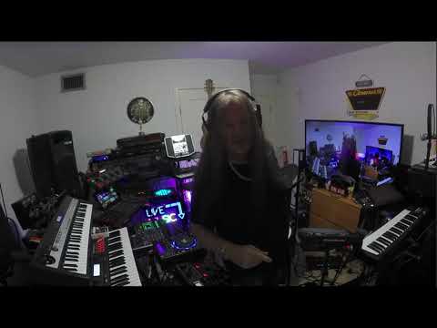 Guitar Solo On The Keys!  Mark Rockledge (Using The Integra 7 Module)