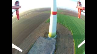 preview picture of video 'Windpark Dipbach 2013'
