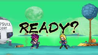 ultra ego vegita is very angry. vs android 18 ! perfect call