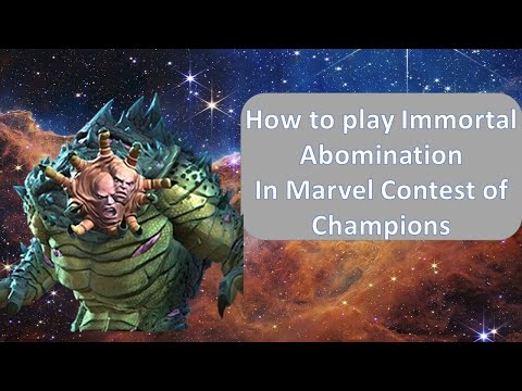 How to play Immortal Abomination ~ The Ultimate Guide -  Marvel Contest of Champions