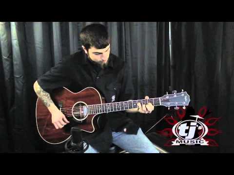 TJ's Music Demos: Taylor 524ce Acoustic-Electric Guitar
