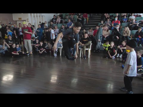 semifinal начинающие bboy Ambo vs Star king - "ALL OPTION" break dance battle