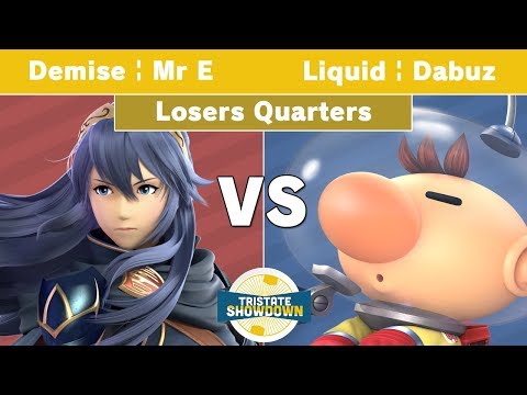Tristate Showdown - Mr E (Lucina) Vs. Dabuz (Olimar) - Losers Quarters - Smash Ultimate