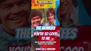 THE MONKEES You’re So Good To Me Red &amp; Aqua Vinyl #fridaymusic #themonkees #vinyl #lp #rock #music