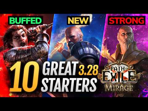 [PoE 3.28] THESE Starters will CARRY YOU! - 10 SOLID League Starter Builds - Path of Exile