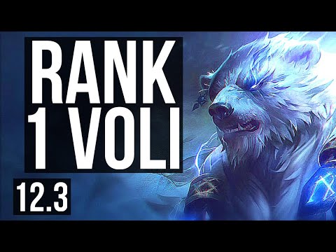 VOLIBEAR vs CAMILLE (TOP) | Rank 1 Voli, 8 solo kills, 800+ games | BR Challenger | 12.3