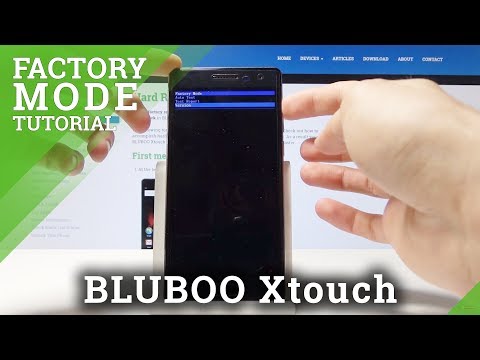 How to Use Factory Mode on BLUBOO Xtouch – Boot into Factory Mode