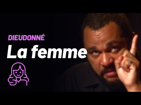 Dieudonné : La femme 👩👩👩 #dieudonne #dieudo #sketch #femme #mif #spectacle #sandrine #drole