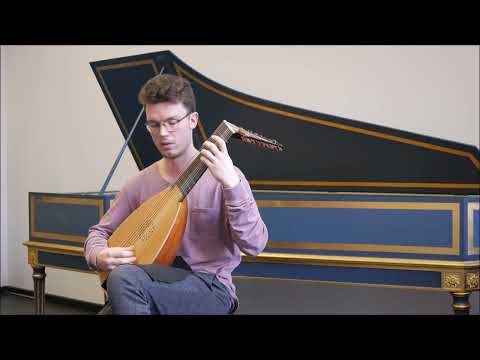 Tobias Tietze spielt Canarie von Ennemond Gaultier