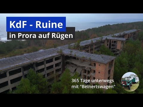 Die KdF - Ruine in Prora auf Rügen