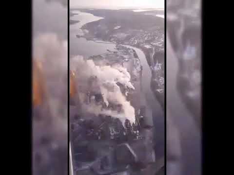 Örnsköldsvik from above.