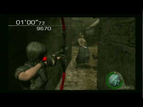RE4 - Mercenaries (PS2) - Ada w/ Krauser's Bow