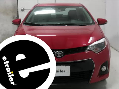 etrailer | Setting up the WeatherTech Front Auto Floor Mats on a 2014 Toyota Corolla