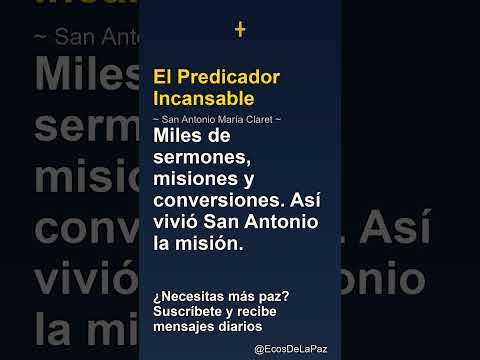 El Predicador Incansable — Miles de sermones, misiones y conversiones. Así vivi | #Shorts