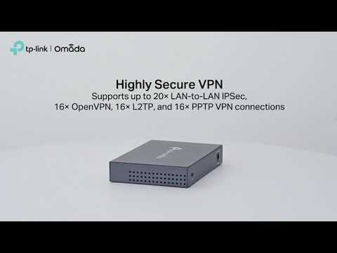 Коммутаторы до 1000Mbps Omada Gigabit VPN Router TP Link ER605