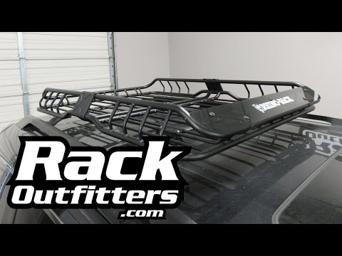 Honda Odyssey with Rhino Rack XTray Large Roof Basket Carrier