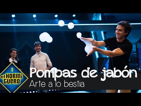 Martín Cattani, el artista de las pompas, fascina con sus burbujas - El Hormiguero