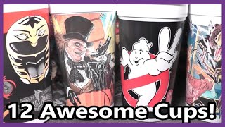 12 Awesome 80s & 90s Souvenir Cups!