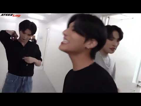 ATEEZ's Wooyoung singing HOT by SEVENTEEN