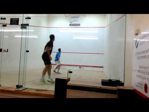 Crazy Squash Exhibition Point - Daryl Selby vs Pete Barker