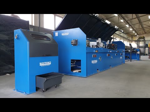 Cold Rolling Line MBK-3/630 for production of ribbed wire - Mashtronics